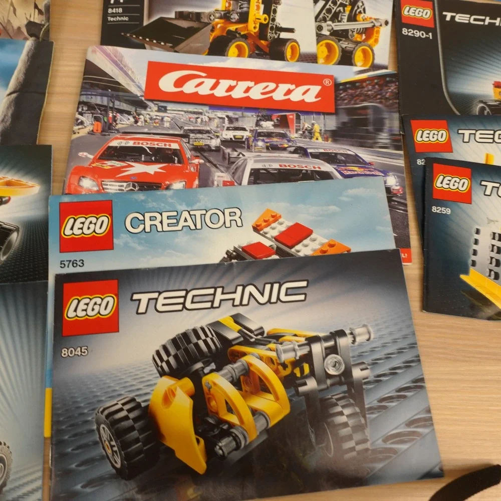 Lego Instruction Manual Lot Technic Creator Knights Kingdom Carrera Books ONLY